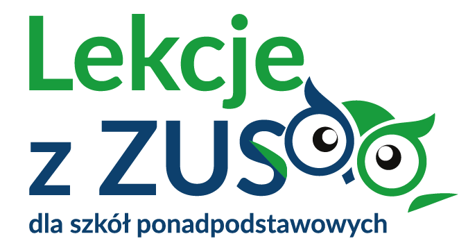 logo lekcje z ZUS